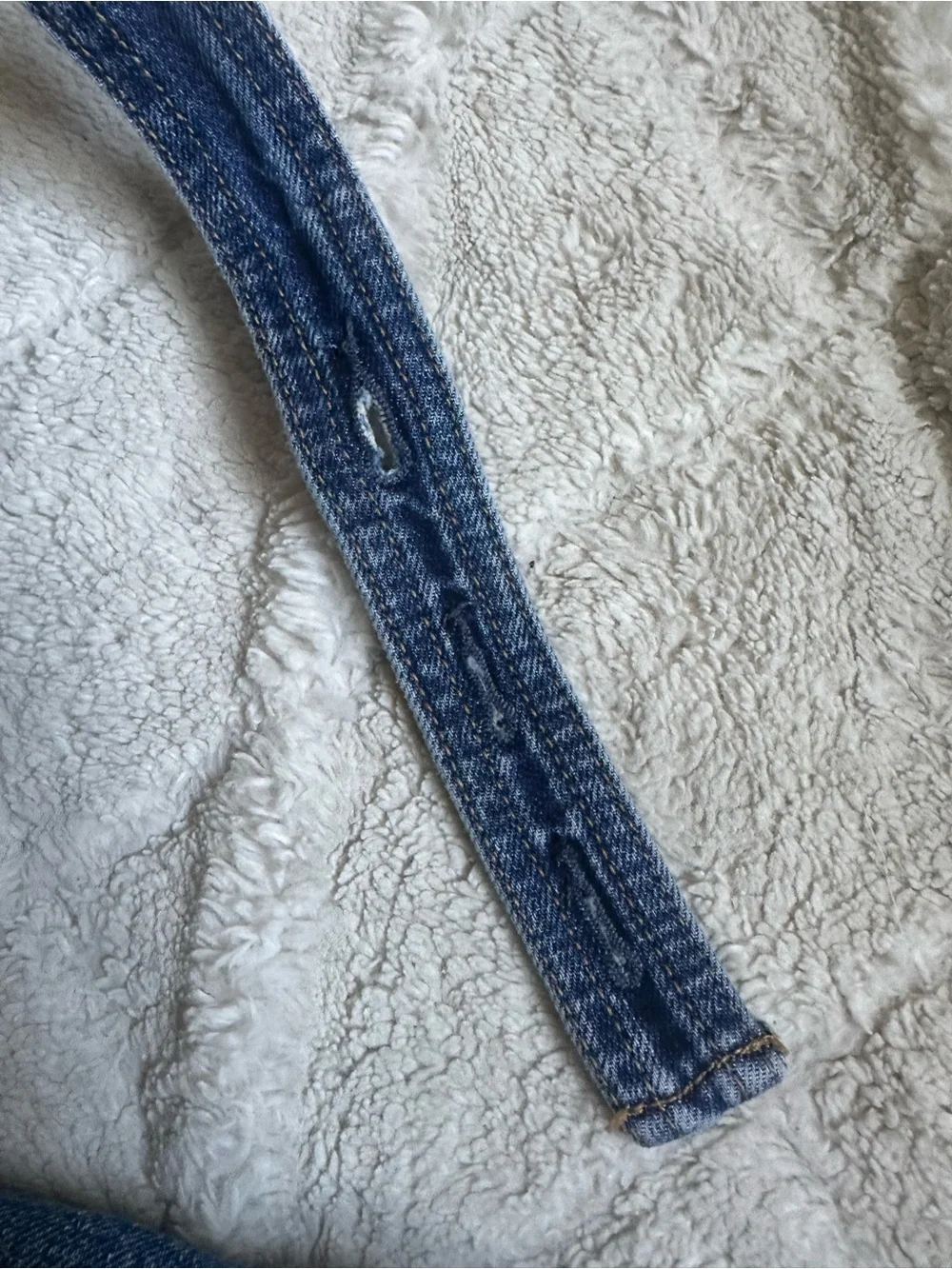 Old Navy | Denim Non-Stretch Jean Cut-Off Shortalls | Size Extra Large (14-16)